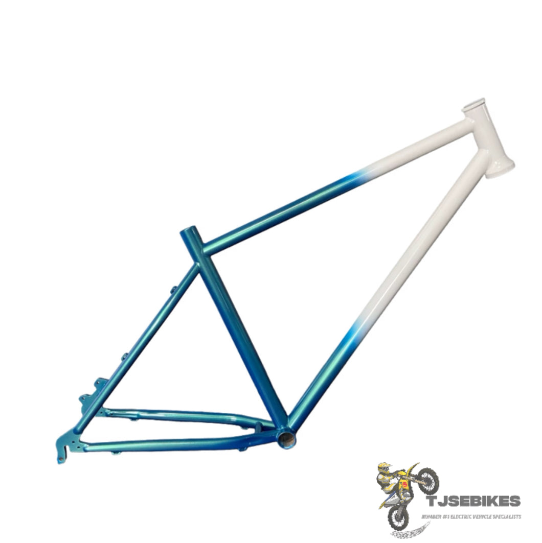 High-End Chrome Molybdenum Frame Kit Premium Electric Bicycle Parts for Off-Road Enthusiasts