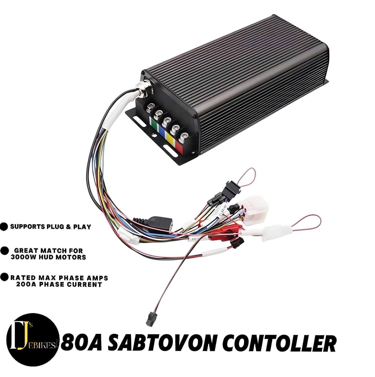 3000W EBike Conversion Kit 80A SABVOTON Controller 48V 52v 60v 72v high toque electric bike MTX conversion kit MTX39 Rim 26” 27.5” 29” sizes