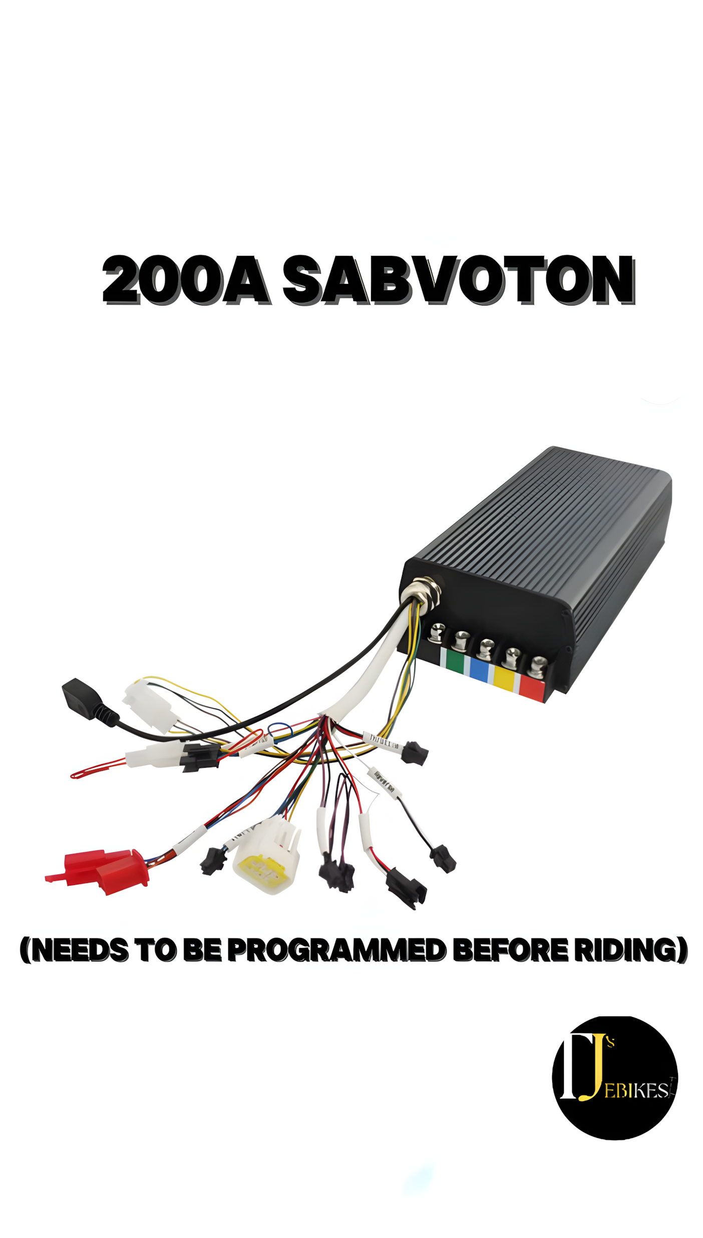72V QS 5000w Motor 200a Sabvoton Controller Electric Bike Conversion