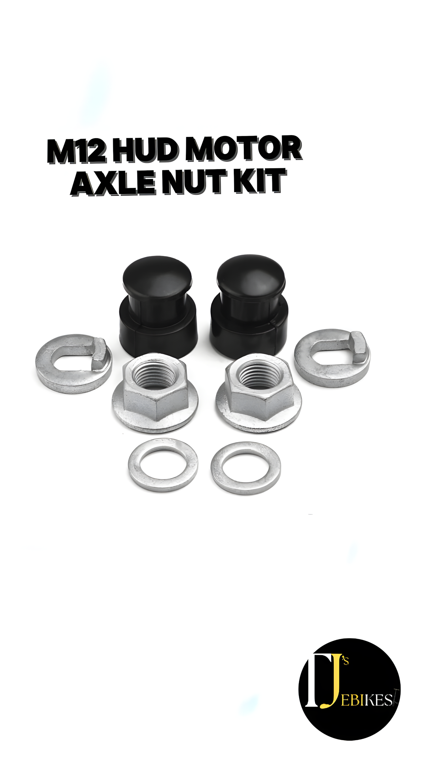 E-bike Hub Motor Axle M12 Lock Nut kit