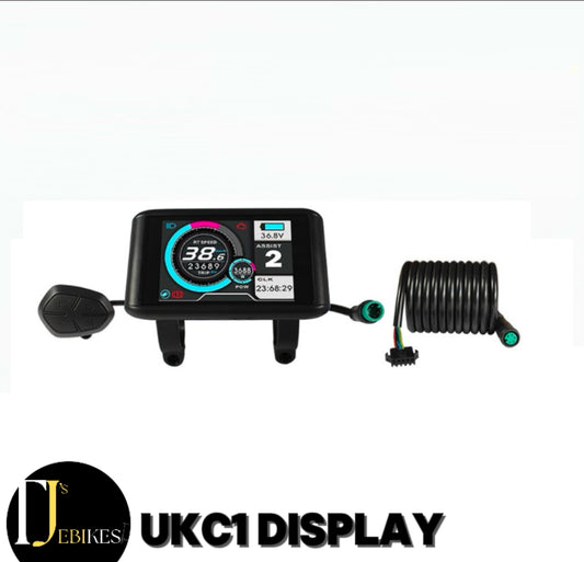 UKC1 EBIKE FULL COULOR DISPLAY 24V/36V/48V/52V/60V/72V battery supply APT/OMD