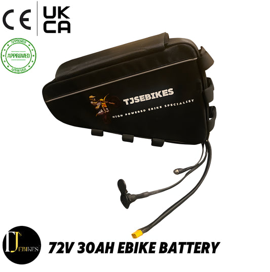 72v 30Ah 80a  ANT BMS TRIANGLE EBIKE BATTERY