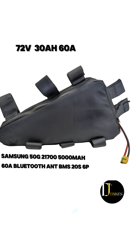 72V 30AH 60A BMS E-BIKE TRIANGLE BATTERY