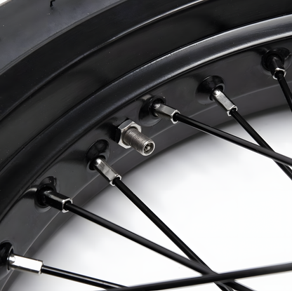 Front/Rear Moto Wheel Set (Best For KKE Or Fastace) 14inch (90 Front/100 Rear)