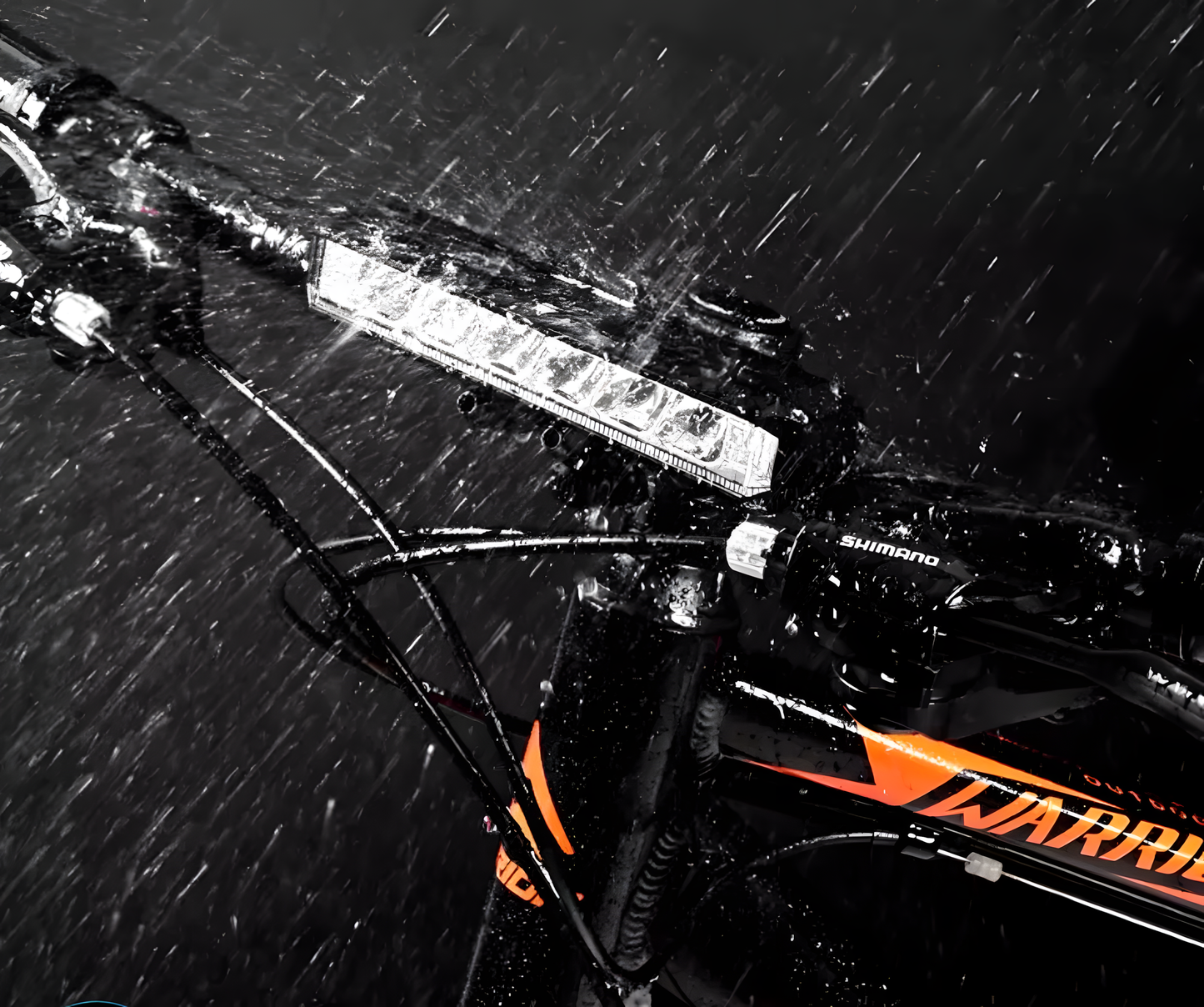 Light Bar Bike Headlight Front Light Ultra-Bright LED 1800 Lumens USB Bicycle
