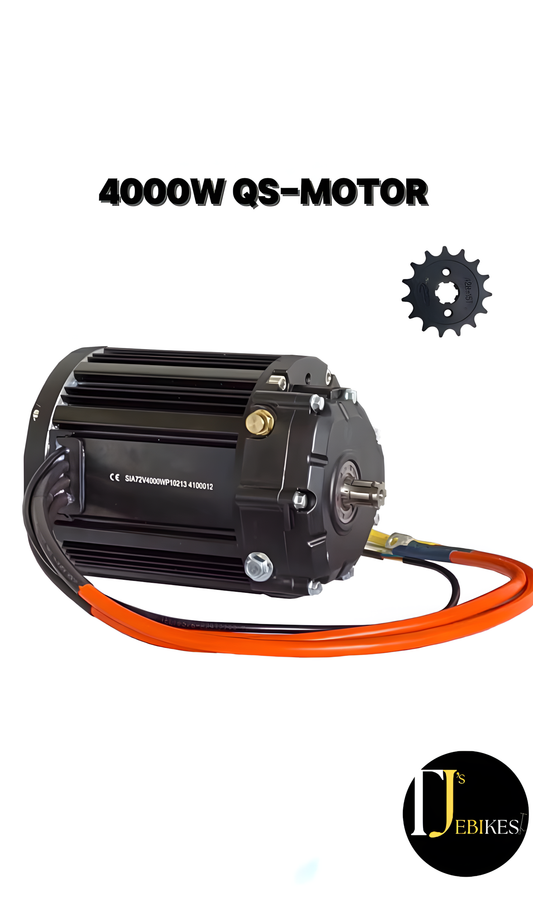 qs motor 138 4000w v3 7500w max continuous mid drive motor votol em200-2sp contoller DKD display kit