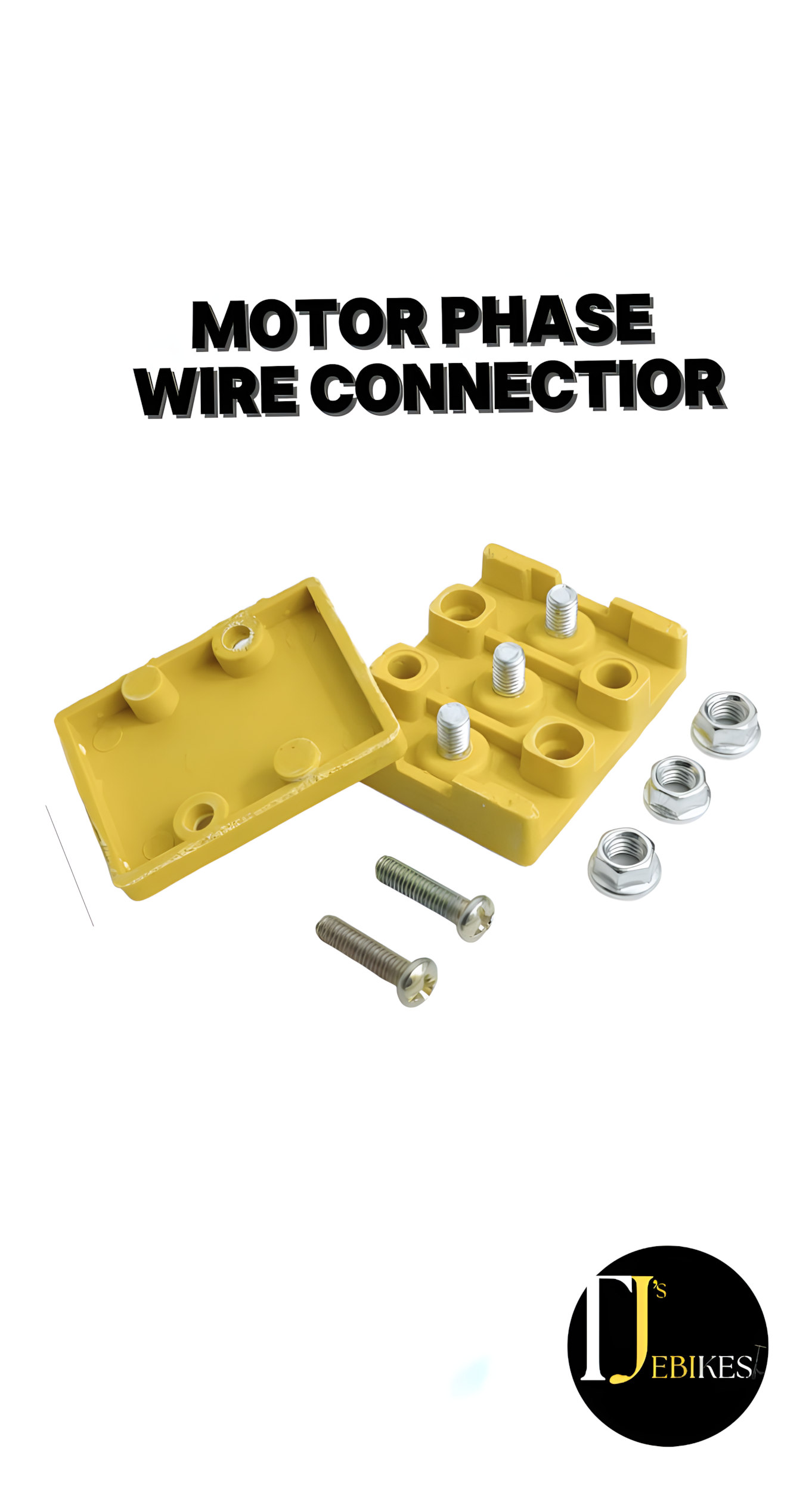 Motor Cable Connector Block for Phase Wires - 3/5 Pole High Current