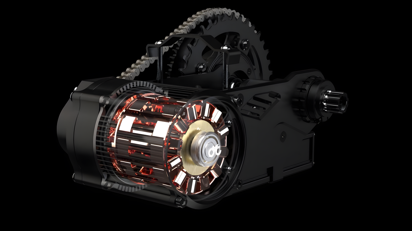 CYC X1 Pro Gen 4 - 5000W eBike Torque Sensing Mid Drive Conversion Kit