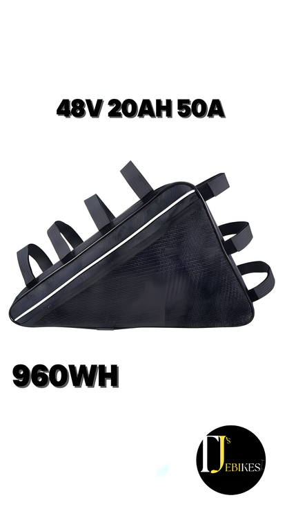 48v 20ah 50A triangle E-bike battery