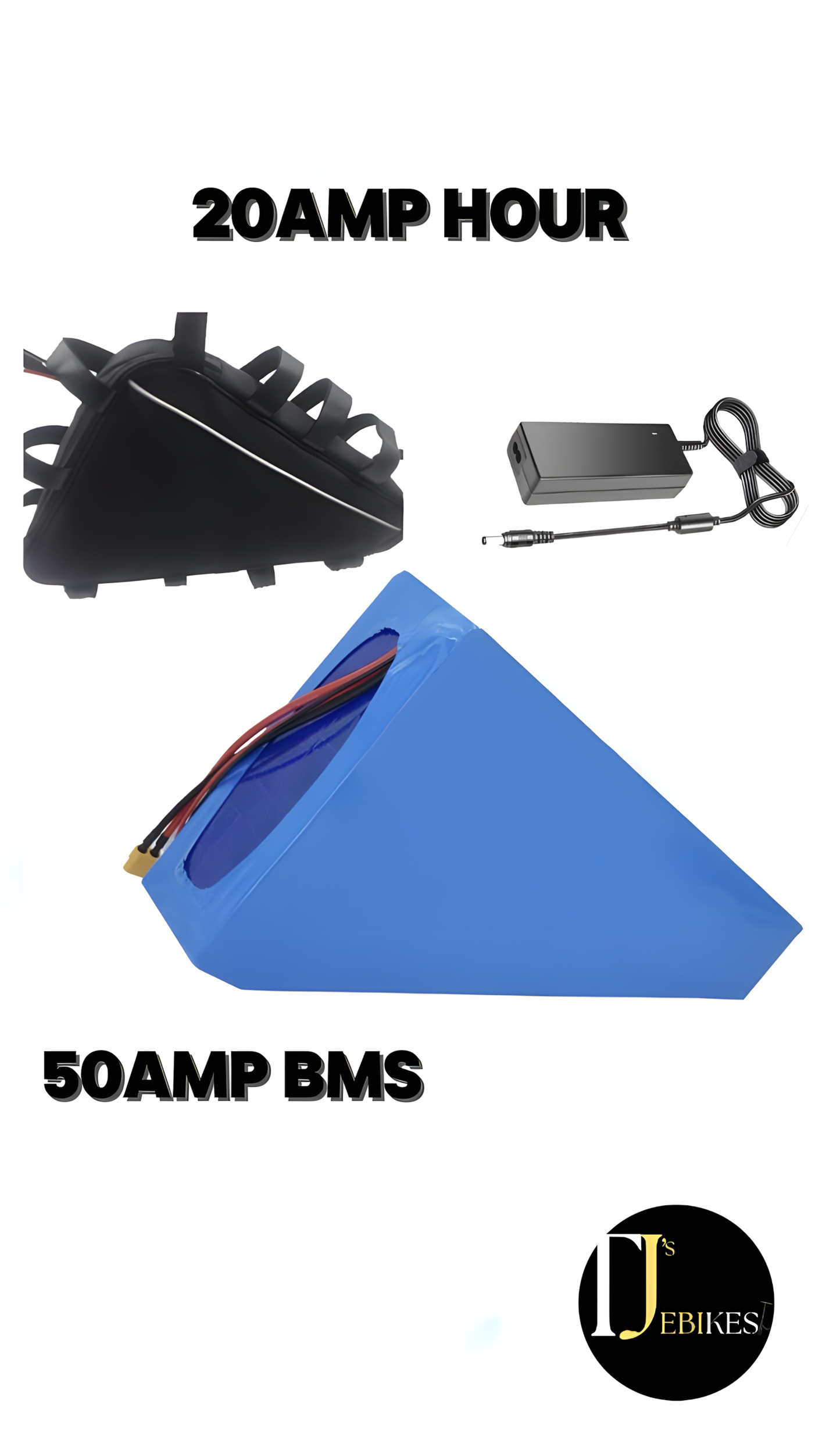 48v 20ah 50A triangle E-bike battery