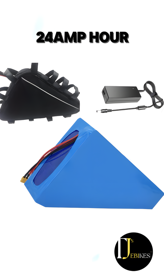 52v 24ah 40a triangle Ebike battery