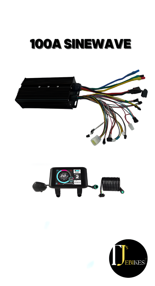 100A SineWave 52v 60v 72v 5000W Ebike contoller