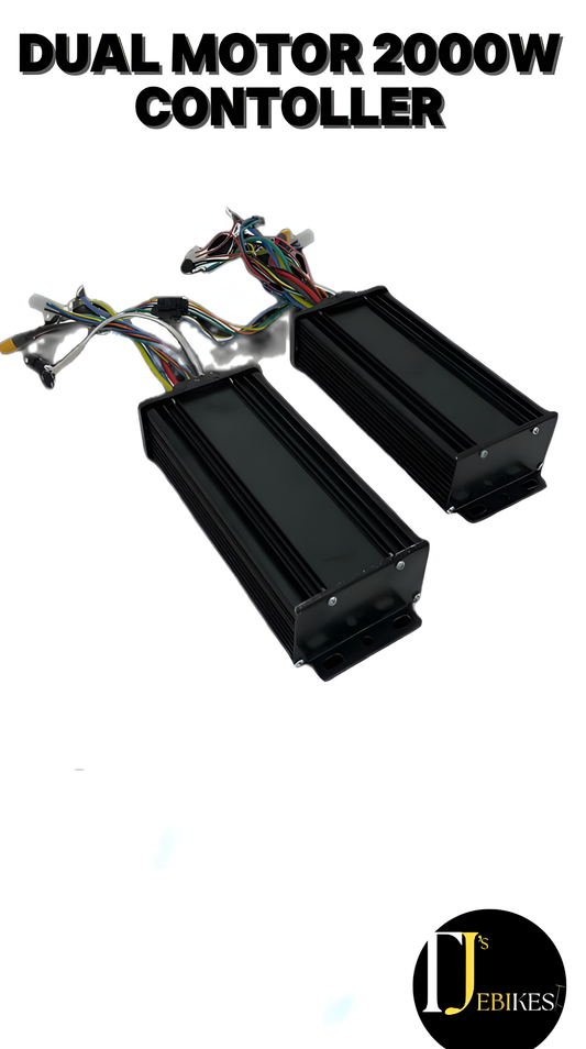 dual 45a 52v 60v 72v sine wave contollers