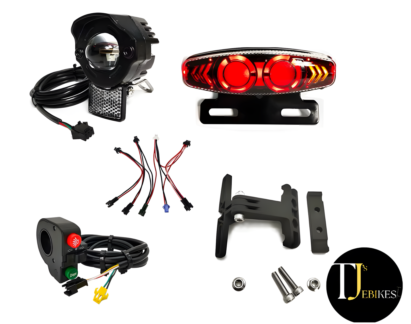 Ebike Frontlight Rear Light Turn Signal Brakelight Set