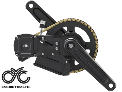 CYC X1 Stealth Gen 3 - 1500W eBike Torque Sensing Mid Drive Conversion Kit