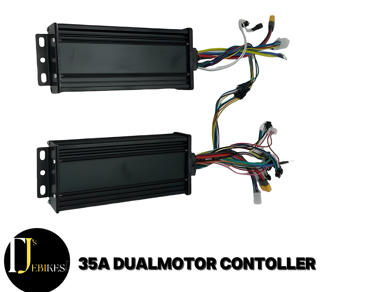 35A sinewave dual motor controller  36v 48v 52v 1000w-1500w 3 modes 750c (OMD) display